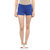 Blue Hot  Cotton Shorts - Shorts for Women