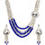 The Pari Silver Plated Multicolor Alloy Necklace Set For Women