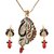 The Pari Muticolor Gold Plated Necklace Set For Women