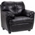 Rosabelle Comfy One Seater Sofa In Black Colour By Fabhomedecor(FHD200)