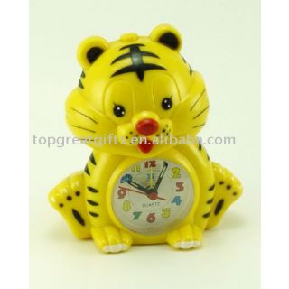 Alarm clock,cartoon clock, tiger alarm clock