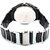 IIK Round Dial Black Metal Strap Mechanical Watch for Men