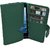Totta Wallet Case Cover for Celkon Q58 Explore         (Green)