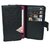 Totta Wallet Case Cover for Lenovo Vibe S1         (Black)