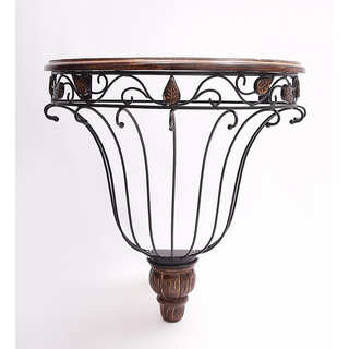 Buy Shilpi Beautiful Wooden Decorative Corner Wall Hanging ...