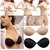 IMPORTED BACKLESS SILICON PUSH UP BRA SELF ADHESIVE FOR BACKLESS PARTY DRESS/TOP- 1 Qty