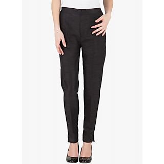black trouser pants women's