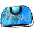 Blue Fabric Duffel Bag (No Wheels)