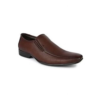 Liberty MenS Brown Formal Slip On Shoes
