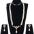 Spargz Beautiful Pearl Drop Necklace Set with AD Stone AINS 112