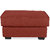 Orits Ottoman in Rust Color