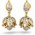 Joyra 92.5 Sterling Silver Earings Made With Cubic Zirconia
 For Women BZE086