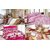Beautiful Printed Set of 4 Double Bed Sheet with 8 Pillow Covers