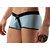 Men Black and Sky Blue Twin Shade boxer silky and confortable shorts
