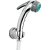 Hindware Health Faucets F160027 Health Faucet Abs With Rubbit Cleaning System, 1.25M Long Pvc Flexible Tube And Abs Wall Hook (Chrome)