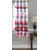 Lushomes Digitally Printed Red Blossom Polyester Blackout Curtains for Windows (Single pc)