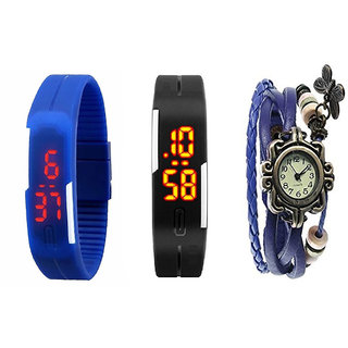 robotic led watch