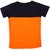 Apricot Kids Green  Orange T-Shirt For Boys