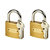 Goldcave Pad Locks - Set of 2