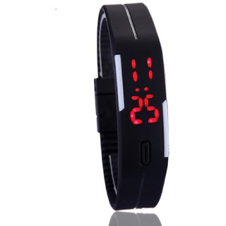 Slim LED digital  dial unisex watch