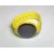 Round Dial Digital led band watch for kids By InstaDeals (YELLOW)
