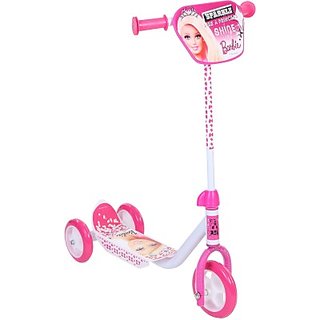 Buy Barbie 3 Wheel Scooter (Pink) Online @ ₹1599 from ShopClues