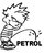 Petrol sticker for car tank
