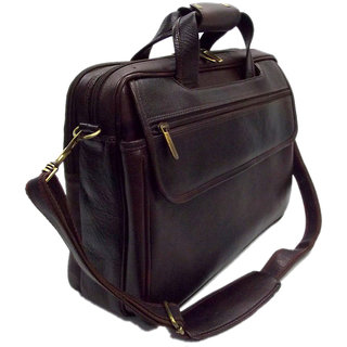 100GENUINE INDIAN Leather new Executive Bag Office Messenger Laptop Bag BR JR86