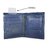 Vbees London Men Blue Genuine Leather Wallet