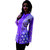 Purple long sleeve chikankari embroidered kurta