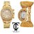 TRUE COLORS GOLD PLATED GOLDEN COMBO FOR SPECIAL SELECTED COUPLES GIFT SPECIAL Analog Watch - For Boys, Men, Girls, Wome