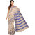 Parchayee Beige Cotton Printed Saree Without Blouse