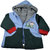 Mama  Bebes Infant Wear - Kids Reversible Fleece Jacket,Green mbbjk33green6-12