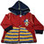Mama  Bebes Infant Wear - Infant Hooded Full Sleeve Shirt,Red mbbss51red1-2