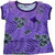 Mama  Bebes Infant Wear - Kids Half Sleeve Printed Tshirt,Purple mbgts48purple3-4