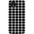 Casotec Grid Illusion Design Hard Back Case Cover for Micromax Canvas A1