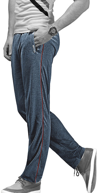 Buy Grey Melange Track Pants for Men by Macroman Mseries Online  Ajiocom