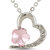 Fab Fashion Heart Shape Long Pendant With Chain For Girls. PD25224