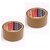 Apex Brown Tape 1 Inch Pack of 2