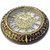 Kartique Gold n Black  with 3D Numbers  wall Clock in 12 Inch