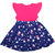 Apricot Kids Blue Frock For Girls