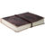 Leather Namaste Emboss Deckledge Diary (Brown)