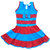 Flora Multicolor Printed Cotton Frocks For Girls