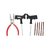 Combo of 3 Tubeless Tyre Puncture Repair Kit With 5 Rubber Strips and Nose Plier
