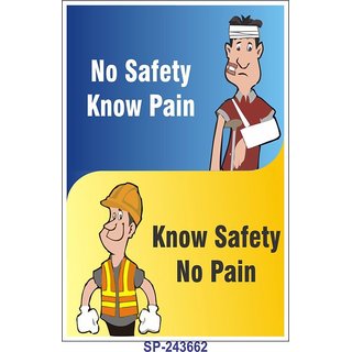 Buy SignageShop High quality flex No safety no pain Poster Online ...