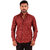 Red Shirt with Vine Print