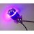 Spare-rack H4/ 3 LED Flasher Headlight Bulb with color changing ring For All Bikes