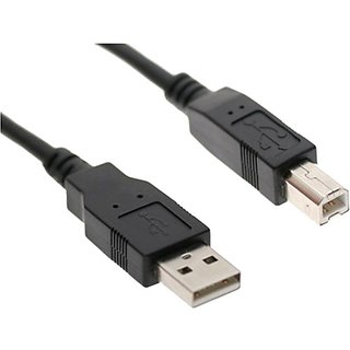 Samsung etc. USB 2.0 Printer Cable Cord Type A-Male to B-Male Cable for Printer for HP Dell 3Feet Epson Printer Cable 3ft 1M Canon 