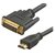 HDMI TO DVI D DUAL LINK CABLE GOLD PLATED 1.8 METER