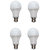 12W White LED Bulbs (Pack of 4)